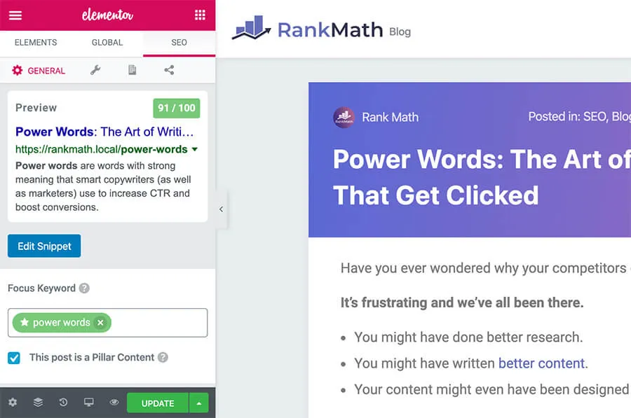 Rank Math Review: Is It The Best WordPress SEO Plugin? 45 Elementor And Divi Integration
