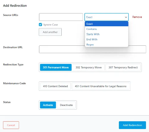 How To Improve SEO Using Rank Math Redirection Manager? 6 How To Set Up Redirection In Rank Math