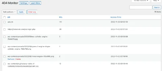 Rank Math Review: Is It The Best WordPress SEO Plugin? 21 Rank Math 404 Page Monitor