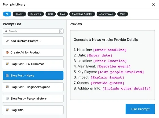 Impact Of AI On SEO | How Rank Math Content AI Can Help? 7 Rank Math Content AI Promts