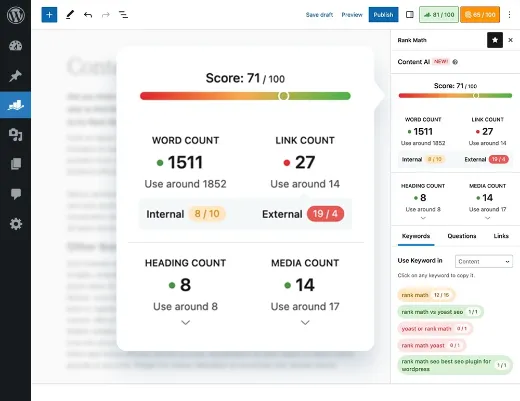 Impact Of AI On SEO | How Rank Math Content AI Can Help? 10 Rank Math Content AI User Interface