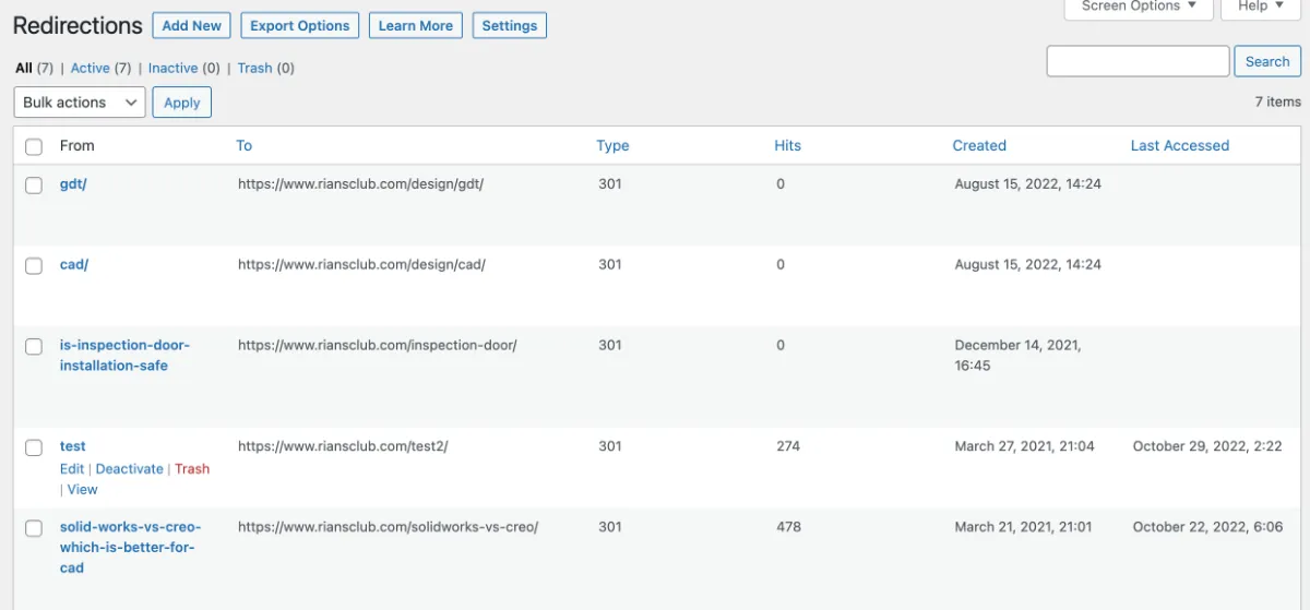 Rank Math Review: Is It The Best WordPress SEO Plugin? 22 Rank Math redirection manager