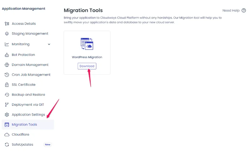 Cloudways Migration Tool
