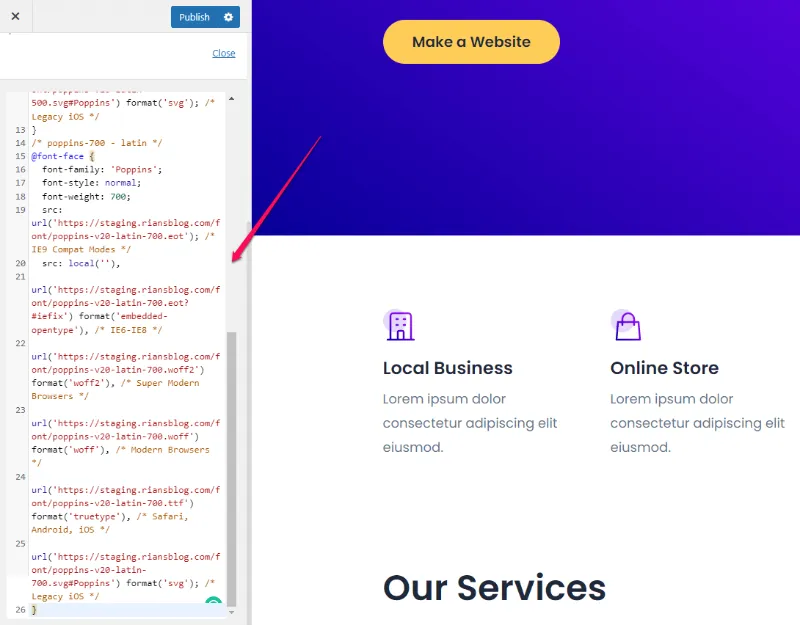 Host Google Font Locally_1