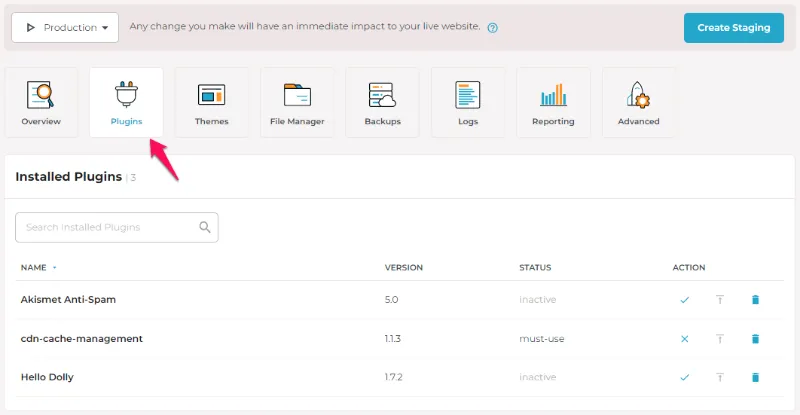 Rocket.Net Dashboard